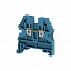 AVK 4 (RP) Клеммник на DIN-рейку 4мм² (синий) Klemsan. Вид 1.