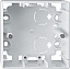 Корпус для открытого монтажа, 1-постовый, sd (полярный белый) Merten Schneider Electric. Вид 1.