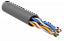 ITK Кабель связи витая пара U/UTP, кат.5E 4х2х24AWG solid, PVC, 305м, серый ИЭК. Вид 1.