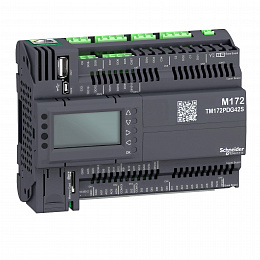 Плк м172,дисплей, 42i/o,eth, 2 mb, 2 ssr Schneider Electric. Вид 1