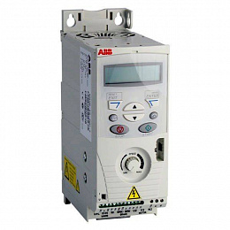 ACS150-01E-09A8-2 Преобразователь частоты 2.2 кВт, 220В, 1 фаза, IP20 (с панелью управления) ABB. Вид 1