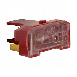 Элемент подсветки с N-клеммой (красный) Berker. Вид 1