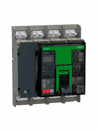 NS1600N Автоматический выключатель 4-полюсный, 1600А, MIC 2.0E, 50 kA Schneider Electric. Вид 1