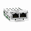 Коммуникационная карта - последовательное подключение по шине CANopen, 2xRJ45 Schneider Electric. Вид 1.