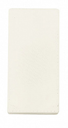 N2180.4 PL Светосигнализатор с LED лампой, Не беспокоить, 1-модульный, серия Zenit, цвет серебристый ABB. Вид 1