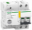 iC60N 2P 10A Автоматический выключатель 2-полюсный, 10А, 6kA (хар-ка B) Reflex Ti24 Schneider Electric. Вид 1.
