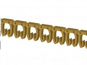 Маркировка кабеля KE3 (4,0.....6,0mm2) "I" (1уп.-200шт) Klemsan. Вид 1