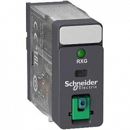 Реле промежут.,10а,1с/о,=110в, кн. + led Schneider Electric. Вид 1