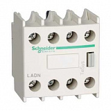 Блок дополнительных контактов, 2НО+2НЗ, фронтальный, монтаж клемм 20-60А Schneider Electric