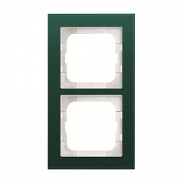 1722-226 Рамка 2-постовая (стекло авокадо) Axcent ABB. Вид 1