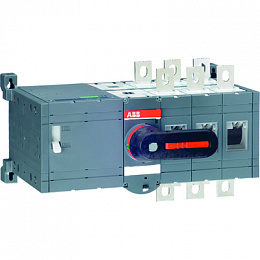 Реверсивный рубильник OTM160E3CM110V до 160А 3-полюсный с моторным приводом 110В AC/DC ABB. Вид 1