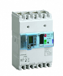 DPX3 160 Термо-магнитный 4-полюсный автомат с дифф. защитой 160А, 16kA Legrand. Вид 1