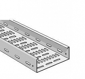 Лоток перф. w3/60-100 3м белый Schneider Electric. Вид 1