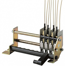 Контакты состояния выключателя 10 перекидных (5NO+5NC+2PR)INSTA.E2/6DC при установленном PR122DC/123DC ABB. Вид 1