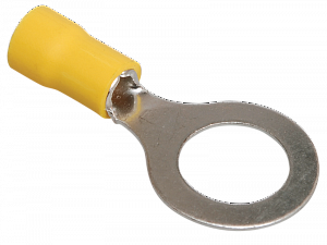 JG-16 Кабельный наконечник НКИ5.5-5 кольцо 4-6мм (1уп-100шт)  ИЭК. Вид 1
