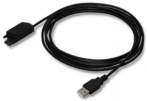 7500923 Кабель для конфигурирования; USB-коннектор; Длина: 2,5 м; (черный) WAGO. Вид 1