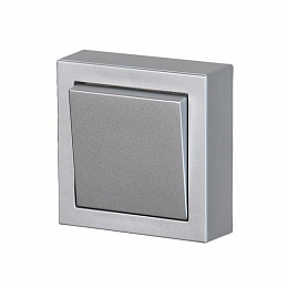 1067A-83 Переключатель перекрестный, накладного монтажа, Impressivo, 2 доп.клеммы, белый ABB. Вид 1