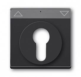 1755 SL/PZ-81-101 Плата центральная (накладка) для механизма выключателя жалюзи с зам. 2712/2713 USL-101, 2722/2723 USL-101 и 2733 USL-101, с полем д. Вид 1