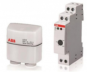 T1 PLUS Реле уровня освещенности с датчиком 1 канал, 4 диапазона 1НО, 110-230V AC, 16А ABB. Вид 1
