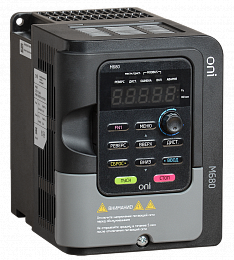 Преобразователь частоты M680 380В, 3 фазы 1,5-2,2 kW 4,2-5,4А серии ONI. Вид 1