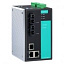 5-портовый управляемый коммутатор: 3х10/100 BaseT Ethernet, 2х100BaseFX MOXA. Вид 1.