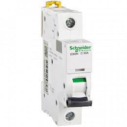iC65N 1P 32А Автоматический выключатель 1-полюсный, 32А, 6кА (хар-ка C) Schneider Electric. Вид 1