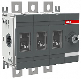 OT250E30 Рубильник 3-полюсный на 250А (без ручки и переходника) ABB. Вид 1