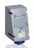 216 RPR6W Розетка с УЗО в боксе 16A, 2P+E, IP67 ABB
