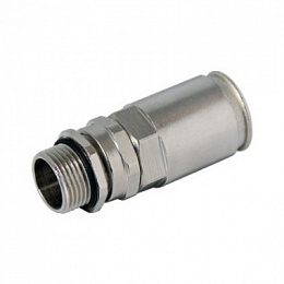 Муфта труба-коробка DN 25 с уплотнением кабеля, IP68, М20х1,5, d.11-16мм DKC. Вид 1