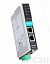 1-портовый преобразователь Modbus-RTU/ASCII (RS-232/422/485) в Modbus/TCP в промышленном исполнении с изоляцией 2 КВ MOXA. Вид 1.