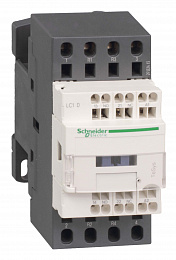 Контактор d 4p (2но+2нз), ас1 25 а, но+нз, 24v dс, 2.4 вт, огран.пер Schneider Electric. Вид 1