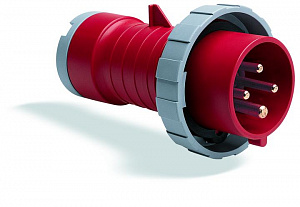 316 P5W Вилка кабельная 316P5W, 16А, 3P+E, IP67, 5ч ABB. Вид 1