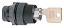 Кнопка \нажатие с поворот.\ zb5afdc Schneider Electric. Вид 1.