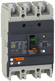 Авт. выкл. с диф.защ. 36 ка/415 в 3п3т 225 a Schneider Electric. Вид 1
