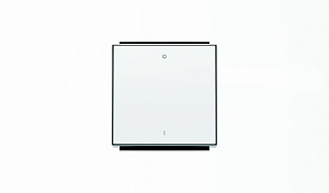 8501.2 BL Клавиша для 1-клавишных выкл./перекл./кнопок с символом I/O,серия SKY, альпийский белый ABB. Вид 1