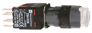 Кнопка 16мм белая с подсветкой xb6ae1b5b Schneider Electric. Вид 1
