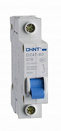 NXB-63S Автоматический выключатель 1-полюсный, 50А, 4.5kA (хар-ка C) CHINT. Вид 1