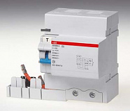 DDA802 AC 63/30 Блок дифференциального тока 2-полюсный, 63А, 30mA, тип AC ABB