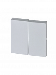 1785-884 Клавиша для механизма 2-клавишных выключателей/переключателей/кнопок, серия solo/future, цвет белый бархат ABB. Вид 1