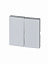 1785-884 Клавиша для механизма 2-клавишных выключателей/переключателей/кнопок, серия solo/future, цвет белый бархат ABB. Вид 1.