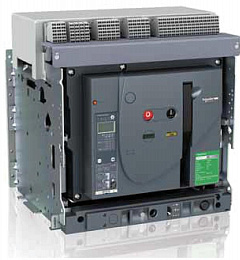 Авт.выкл. easypact mvs 3200a 3p 50ка эл.расц. et5s стац. с ручн.приводом Schneider Electric. Вид 1