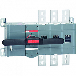 OTM1600E3M230C Рубильник 3-полюсный на 1600А (с моторным приводом 230В АС) ABB. Вид 1