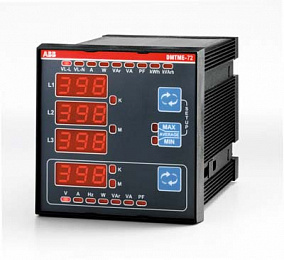 DMTME-I-485 Цифровой мультиметр для измерения при 230-400В AC + RS485, ABB. Вид 1