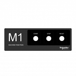 Трафарет 300 x 100 мм CUST Schneider Electric. Вид 1