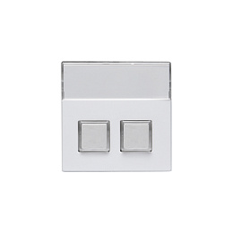 2P-84 Центральная плата кнопки со шнурком, Signal, Impressivo, белый ABB. Вид 1