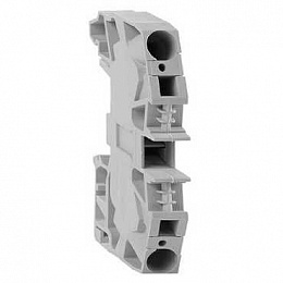 Клеммник винтовой на DIN-рейку 4 кв.мм,(серый) (1уп-100шт) Schneider Electric. Вид 1