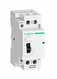 Контактор 2-полюсный, 40А, 2НО, 230В AC City9 Systeme Electric. Вид 1