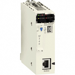 Процессор 340-20, modbus Schneider Electric. Вид 1