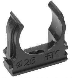 CF25 ELASTA Держатель с защелкой черный ИЭК. Вид 1