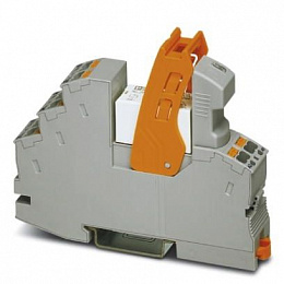 RIF-1-RPT-LV-24AC/2x21 Электромеханическое реле 2 перекл. контакта 8 А, 250V AC/DC, упр. 24VAC Phoenix Contact. Вид 1